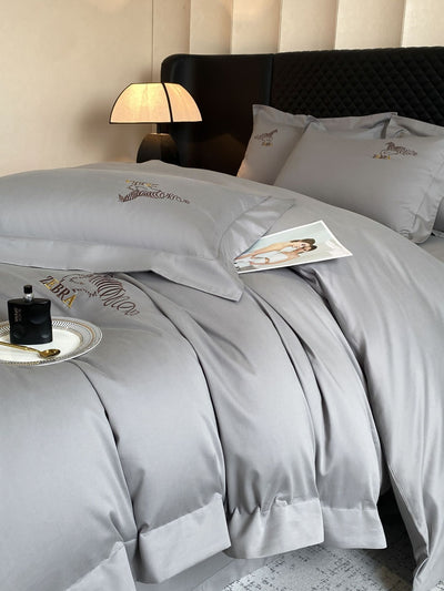 Juego de Cama Lujo Ligero Otoño Invierno 4 Piezas Acolchado Suave - Image 39