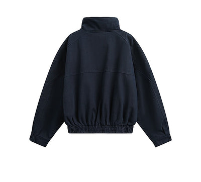 Abrigo Urbano Cuello Alto Efecto Desgastado para Hombre - Image 12