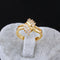Anillo de Moda Coreana para Niñas con Circonita Brillante