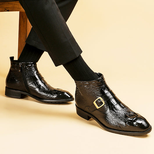 Zapatos Formales de Cuero Premium Estilo Británico para Hombre - Image 7