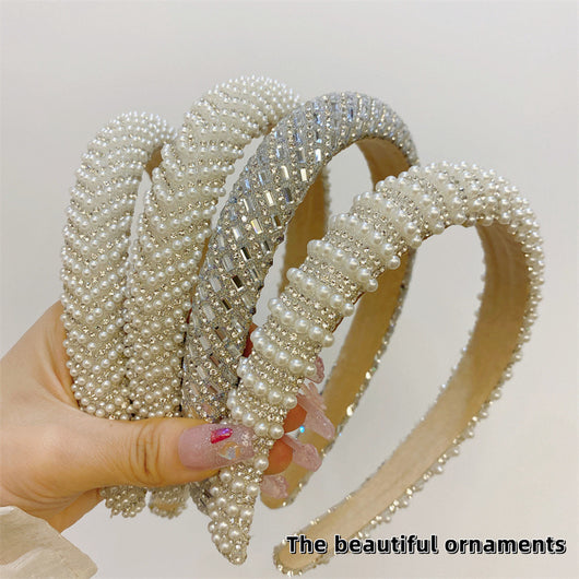 Diadema Perla de Lujo Premium - Alta Definición y Acabado Profesional - Image 24