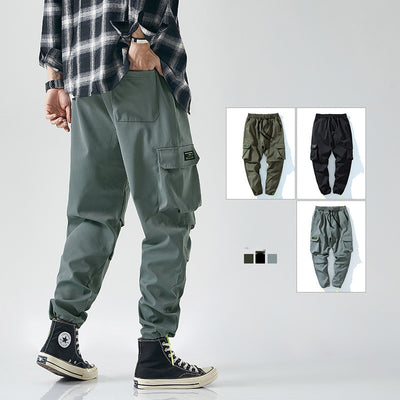 Pantalones Overol Casual Japoneses para Hombre - Image 3