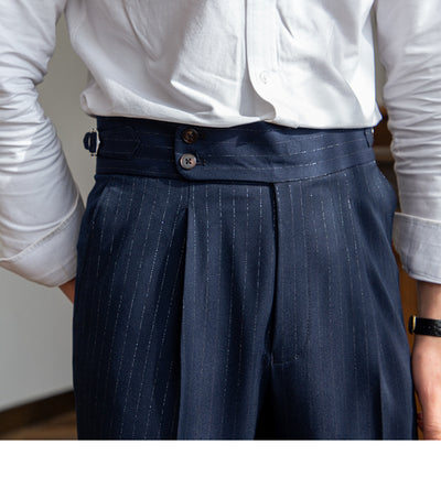 Pantalón Casual de Cintura Alta para Hombre, Recto y sin Planchado - Image 17