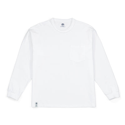 Playera Oversize de Manga Larga Color Sólido para Hombre - Image 2