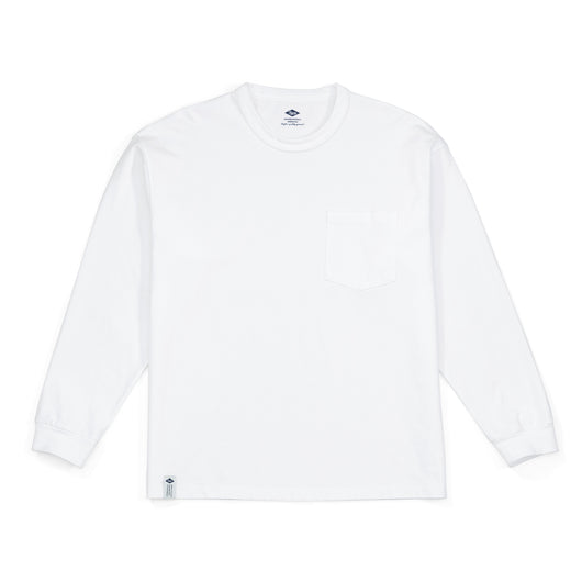 Playera Oversize de Manga Larga Color Sólido para Hombre - Image 2
