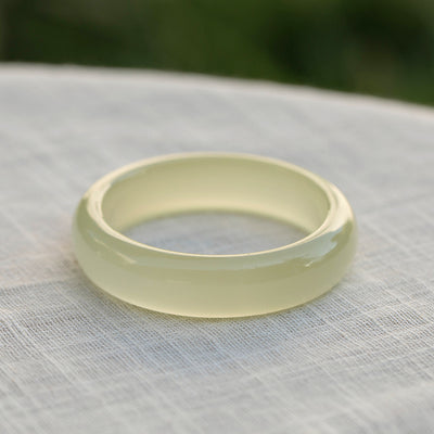 Pulsera de Jade Natural Verde Agua, Azul y Blanco - Cristal Transparente - Image 12