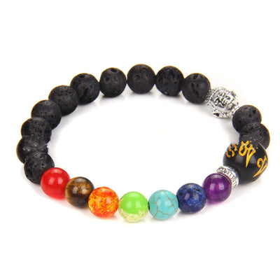 Pulsera de Piedras Naturales con los Siete Chakras - Image 8
