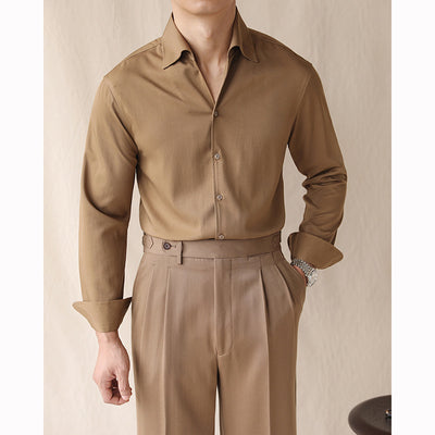 Camisa Manga Larga con Cuello Integrado - Image 5