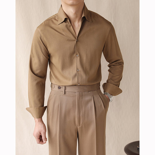 Camisa Manga Larga con Cuello Integrado - Image 5