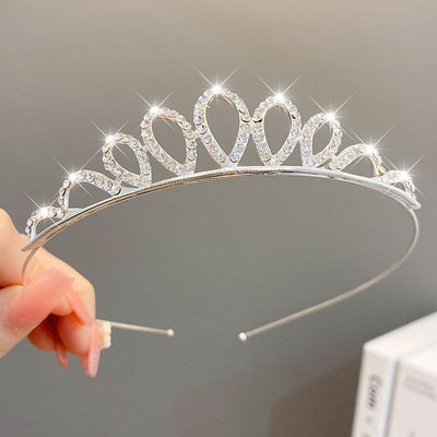 Corona Tiara para Niñas con Clip de Pelo - Accesorio de Princesa - Image 18