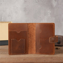 Billetera de Cuero Crazy Horse Estilo Retro Europeo Americano para Hombre - Image 38