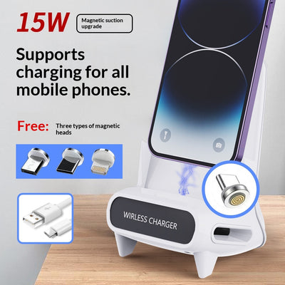 Soporte Ajustable para Celular y Tablet con Audio Mejorado y Carga Rápida - Image 4