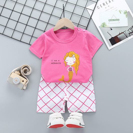 Conjunto Infantil de Verano: Camiseta y Shorts de Algodón - Image 9