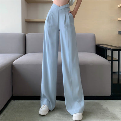 Pantalones Anchos Mujer Verano Talle Alto Tejido Calado - Image 11