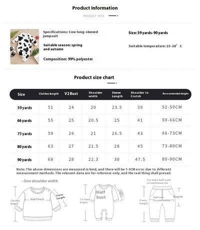 Pijama Enterizo para Bebé - Romper de Manga Larga para Todas las Estaciones - Image 23