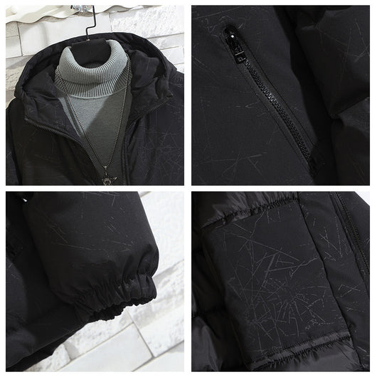 Abrigo de Algodón Talla Grande para Hombre - Chaqueta Clásica Premium - Image 8