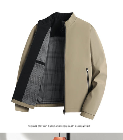Chaqueta Ejecutiva de Cuello Alto para Primavera y Otoño - Image 17