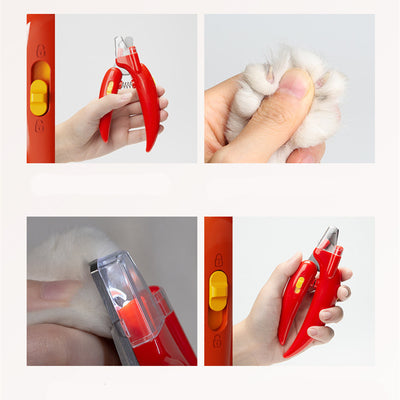 Cortaúñas para Mascotas con Forma de Chile y Luz LED - Image 13