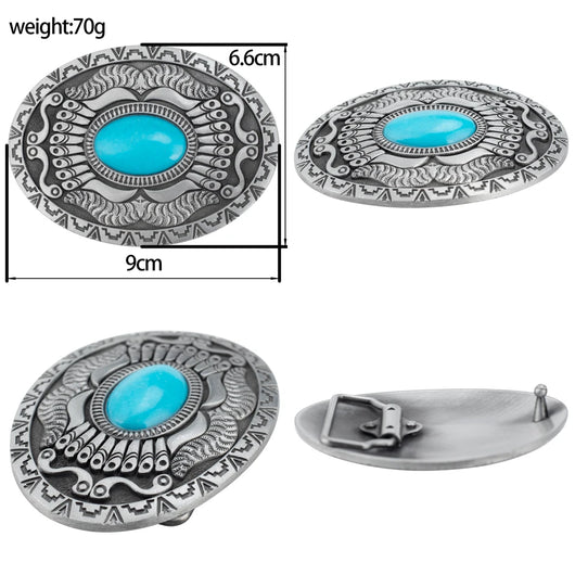 Cinturón Decorativo Grabado Estilo Retro Europeo para Mujer - Image 24