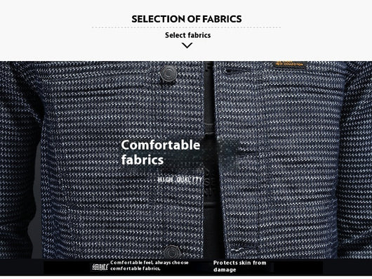 Chaqueta Denim Estilo Motociclista para Hombre - Diseño Europeo Casual - Image 11