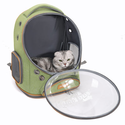 Mochila Transportadora Transparente de Gran Capacidad para Mascotas - Image 3