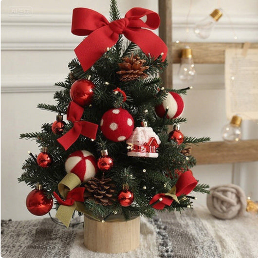 Árbol de Navidad Decorativo con Luces LED para Escritorio y Habitación - Image 14