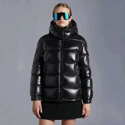 Chaqueta Acolchada Corta para Mujer - Abrigo Casual Grueso - Image 12