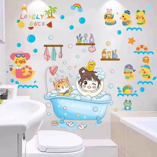 Pegatinas Decorativas Acuario para Baño - Resistentes al Agua - Image 10