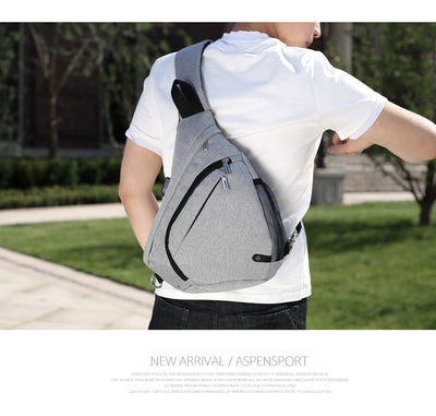 Mochila Bandolera Grande con Carga USB y Tela Transpirable - Image 14