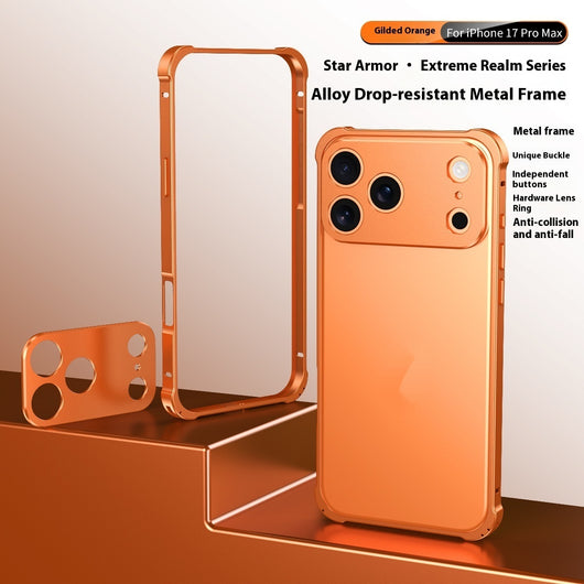 Funda Protectora para Teléfono con Marco Metálico y Hebilla Antimotines Esquina a Esquina - Image 6