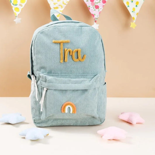 Mochila de Terciopelo Personalizable de Gran Capacidad - Image 13
