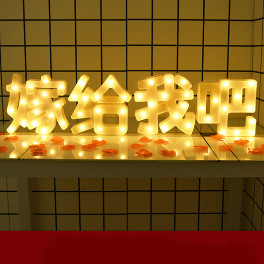 Letras LED Luminosas para Felicitaciones, Propuestas y Decoración - Image 45