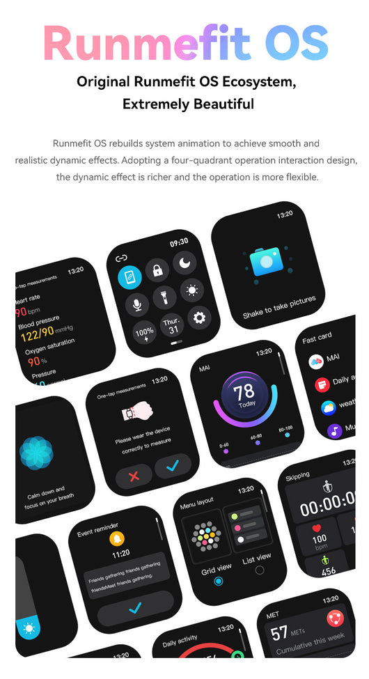 Reloj Inteligente de Monitoreo Cardíaco y Oxígeno en Sangre - Image 9