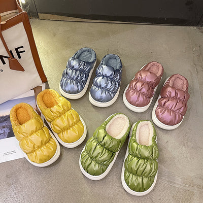 Pantuflas Térmicas Mujer Algodón Felpa Premium - Image 10