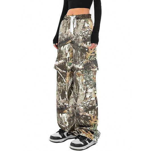 Pantalones Deportivos Anchos y Versátiles para Mujer - Image 9