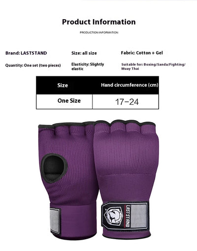 Guantes de Boxeo Medio Dedo con Vendaje Rápido y Protector de Mano - Image 11