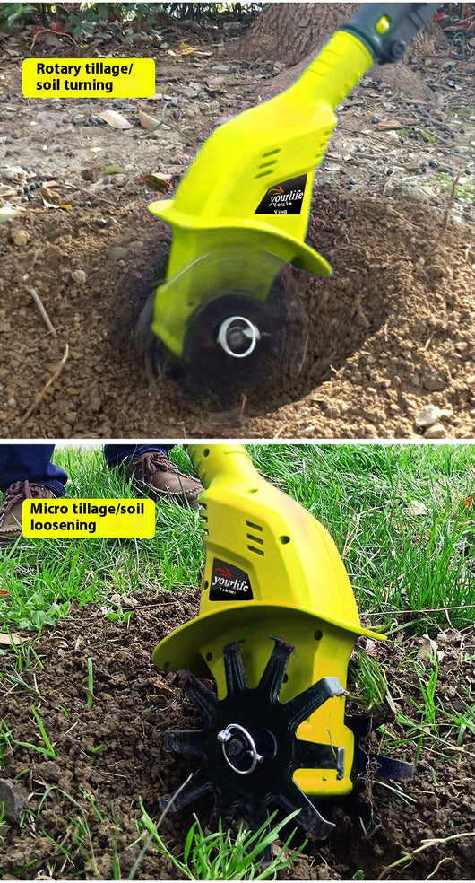 Motoazada Eléctrica Portátil de Litio - Cultivador de Suelo Profesional - Image 12