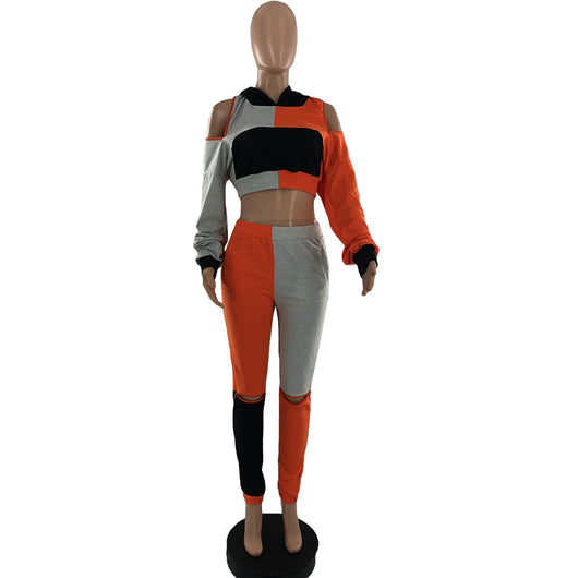 Conjunto Deportivo de Dos Piezas con Cierre y Costuras Decorativas - Image 15