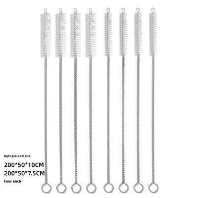 Juego de Cepillos de Limpieza Nylon con Acero Inoxidable - Image 8