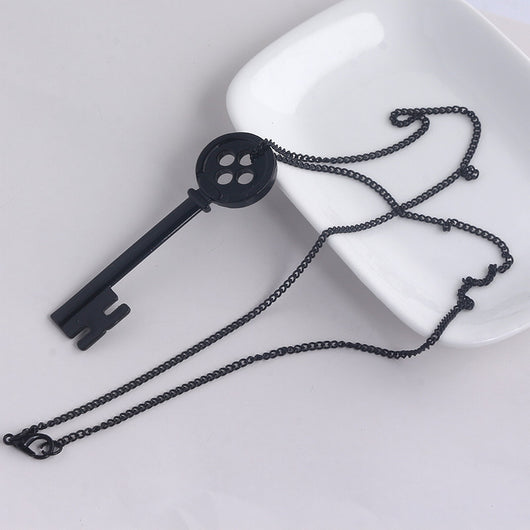 Dije Llave Negra - Adorno Halloween Perfecto