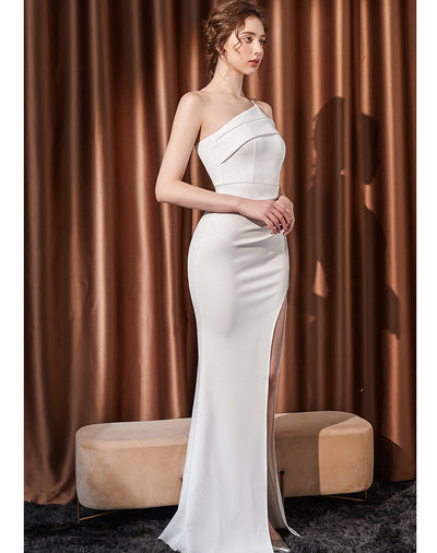 Vestido Largo de Cola de Pez para Dama Elegante y Sofisticado - Image 20