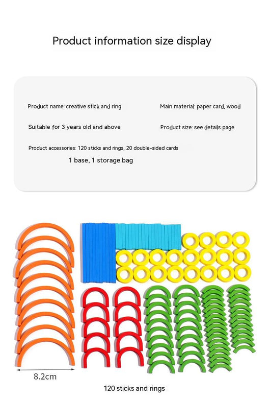 Juego Educativo de Madera para Desarrollo del Pensamiento Infantil - Image 11