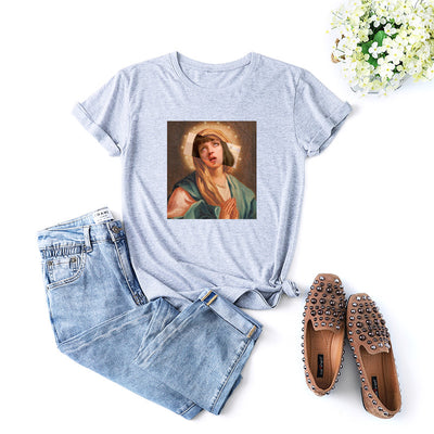 Camiseta Estampada de Manga Corta para Mujer - Image 7