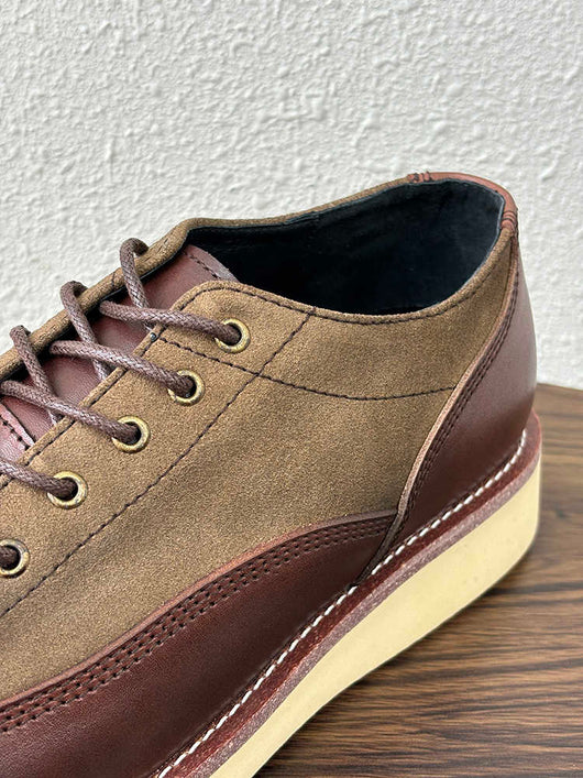 Zapatos Casuales Retro de Plataforma con Combinación de Colores - Image 6