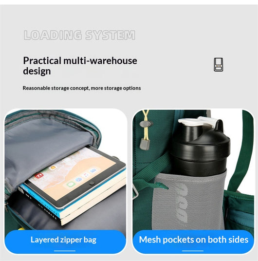 Mochila de Senderismo de Gran Capacidad Multifuncional para Deportes y Aventura - Image 25