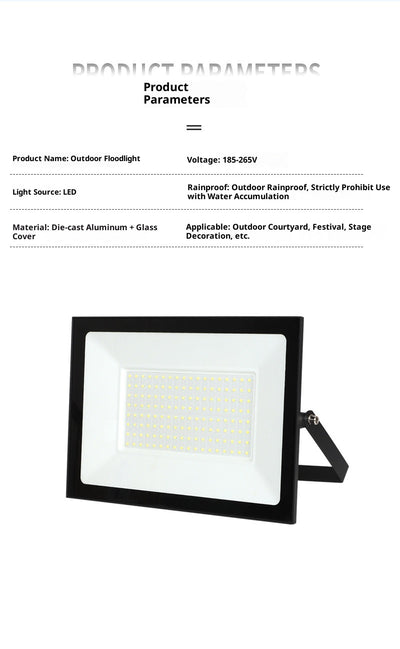 Reflector LED Exterior sin Bordes a Prueba de Agua - Image 16