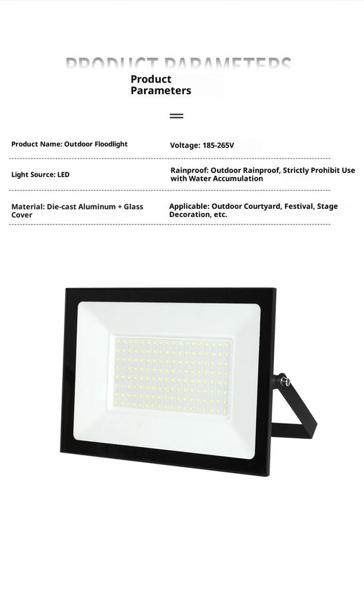 Reflector LED Exterior sin Bordes a Prueba de Agua - Image 16