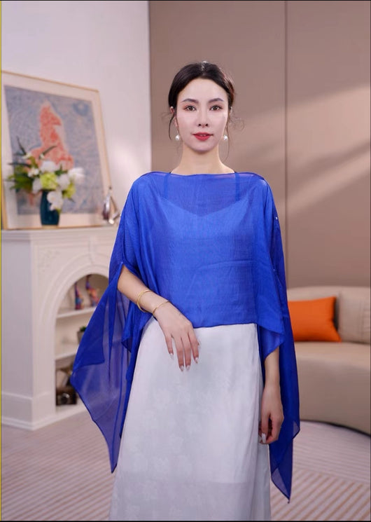 Poncho Protector Solar Versátil - Diseño Liso Perfecto para Vacaciones - Image 19