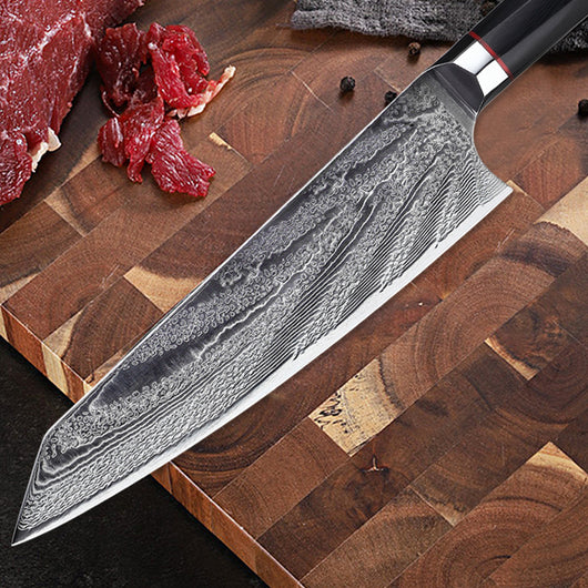 Cuchillo Japonés Damasco para Filetear - Acero Importado de Alta Precisión - Image 3