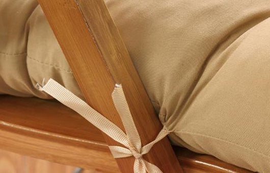 Silla Mecedora de Ratán para Todas las Estaciones con Cojín de Asiento - Image 11